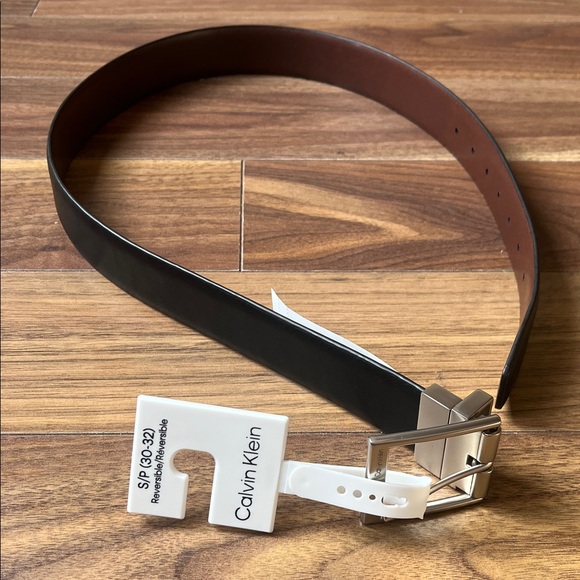 Calvin Klein Other - Calvin Klein Black and Brown Men's Belt Reversible Size 30-32